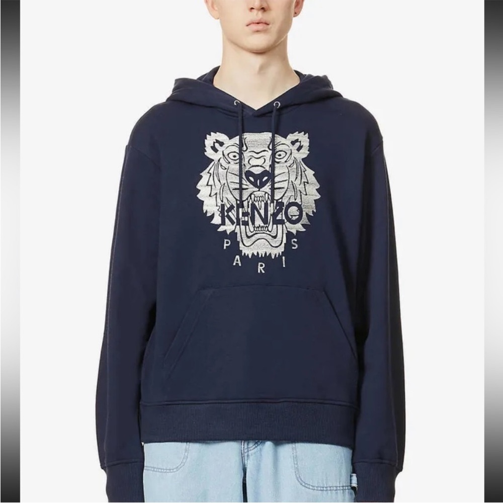 NWOT’s Kenzo Paris Embroidered Tiger Original Hoodie Men’s Size Large